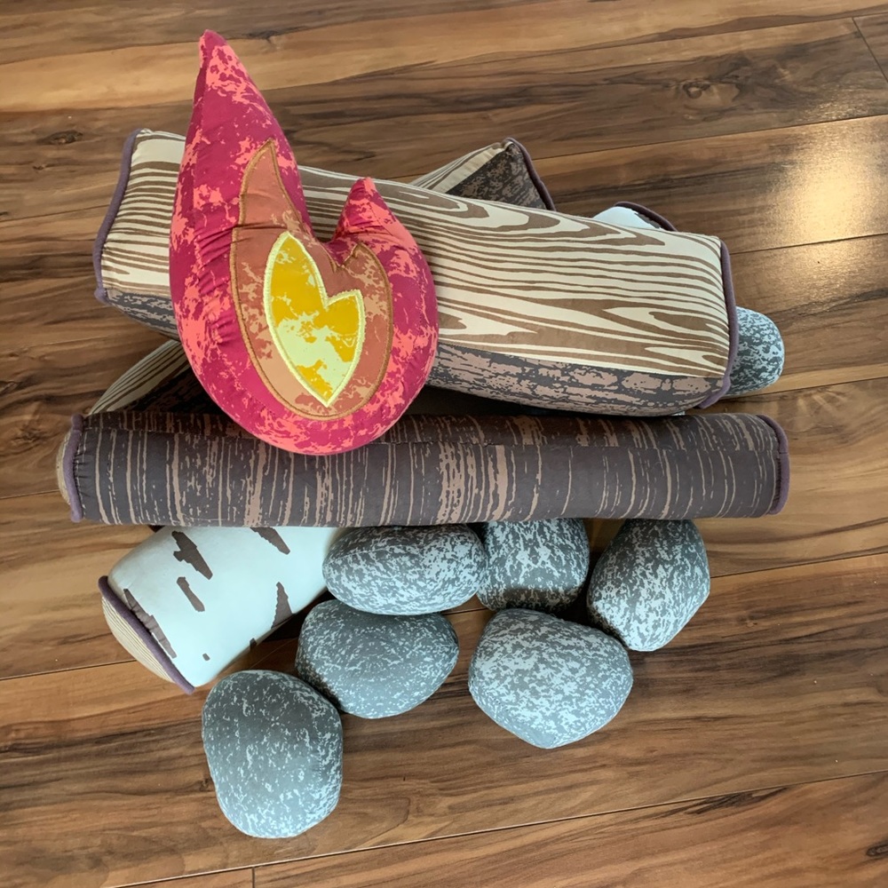 Plush fire